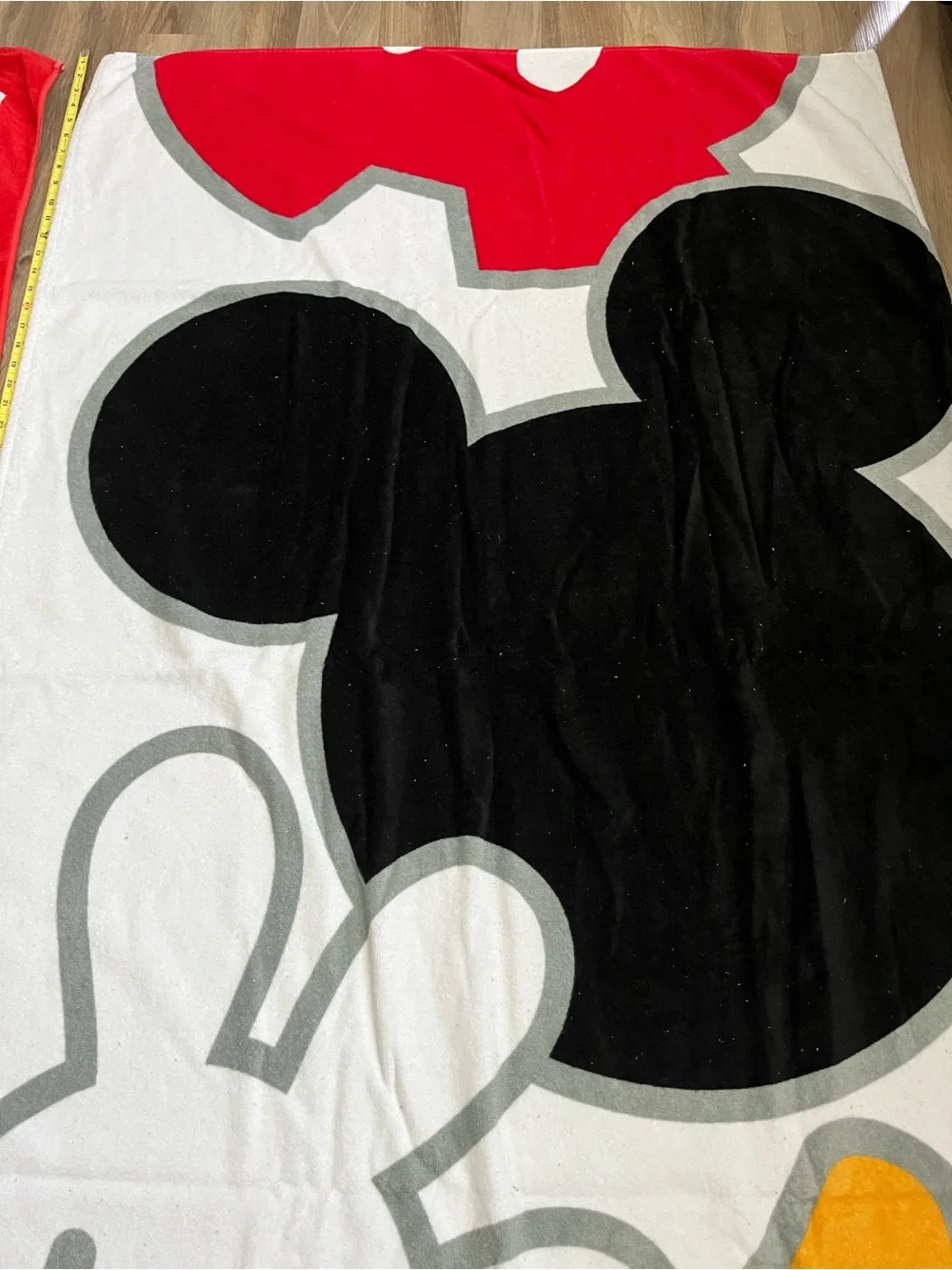 Disney beach towels (Mickey and Minnie)
